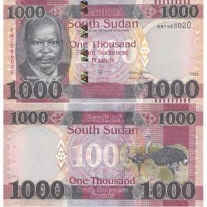 1000 Pounds 2021 Južný Sudán
Kliknutím zobrazíte detail obrázku.