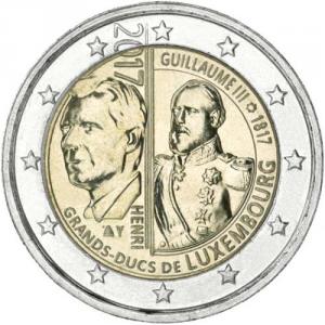 2 EURO Luxembursko 2017 - Guillaume III.
Kliknutím zobrazíte detail obrázku.