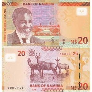 20 Dollars 2018 Namíbia
Kliknutím zobrazíte detail obrázku.