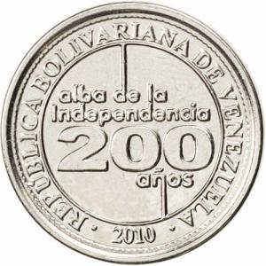 25 Centimos Venezuela 2010 - Podpis nezávislosti
Kliknutím zobrazíte detail obrázku.